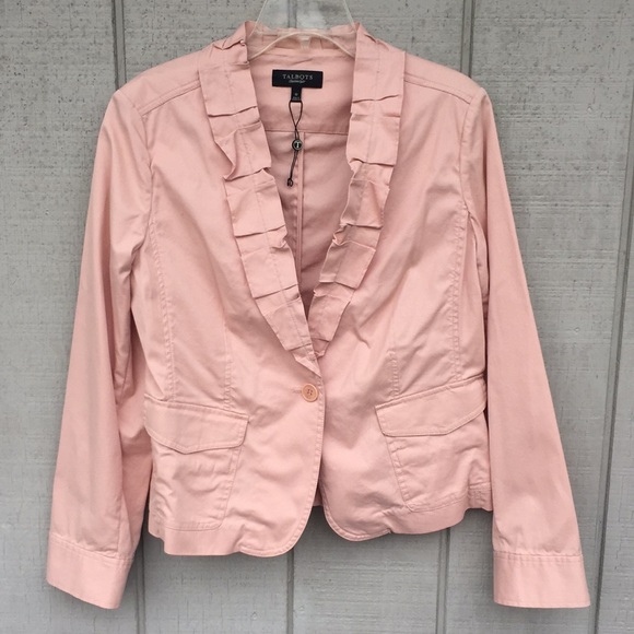 Talbots Jackets & Blazers - Talbots Blush Pink Blazer